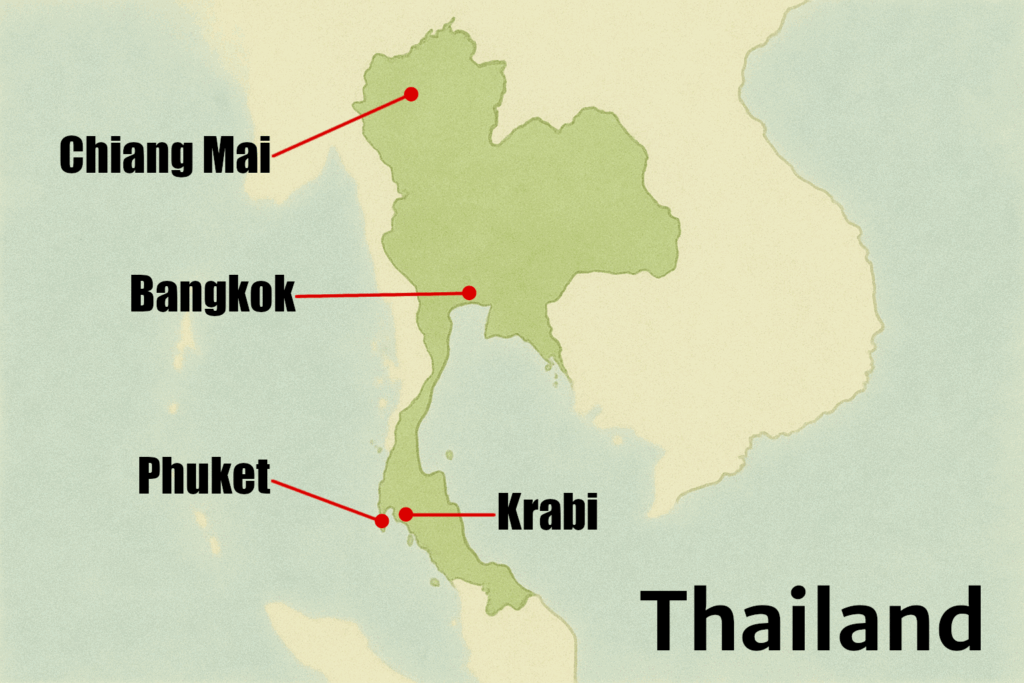 best-places-to-visit-in-thailand-for-first-timers-itinerary-map